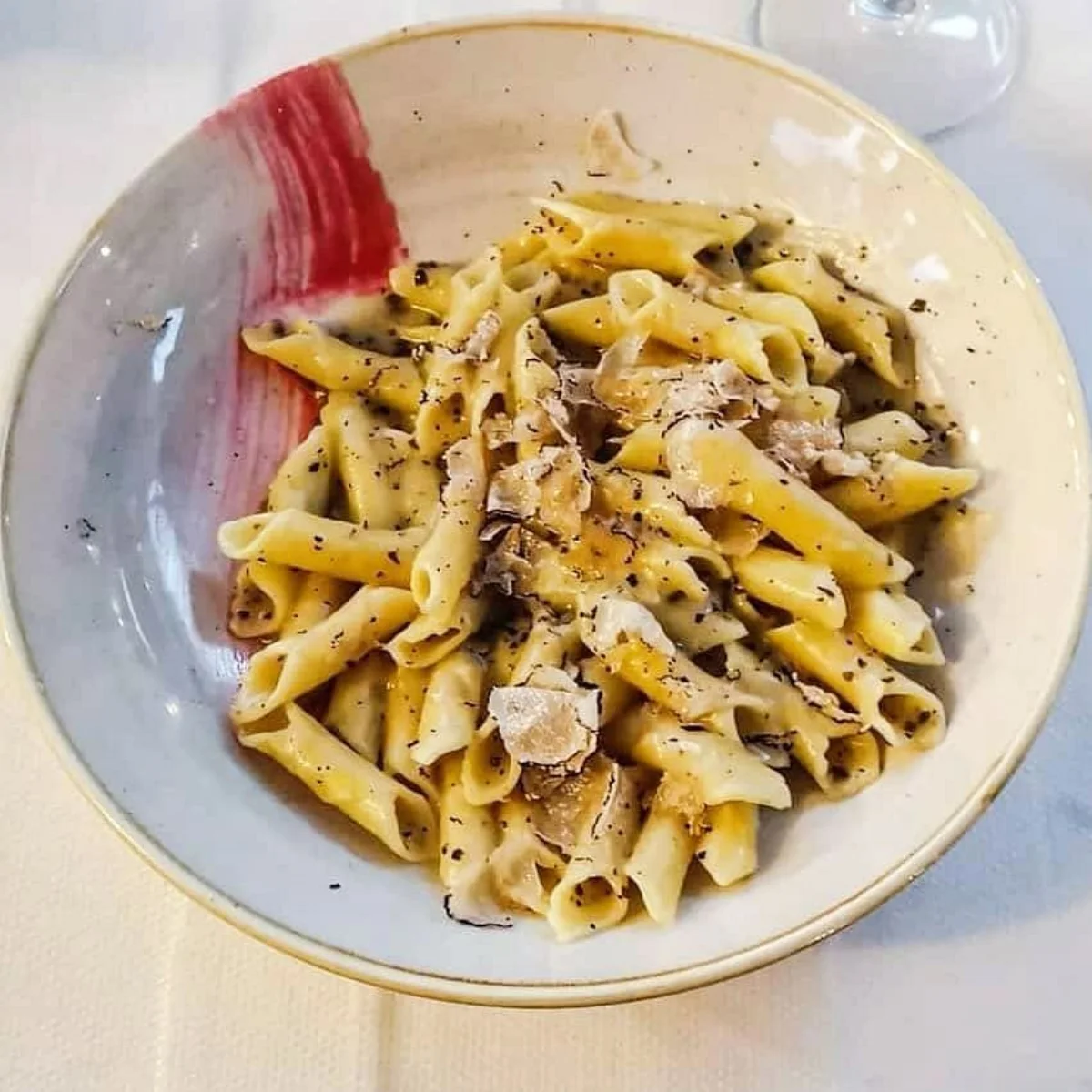 Truffle pasta – Villa Andor Restaurant